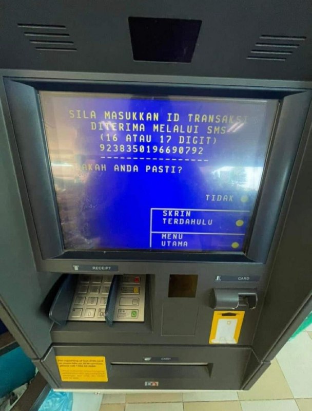 Cara Mudah Keluarkan Duit Di Mesin ATM Tanpa Menggunakan Kad Cara Mudah Keluarkan Duit Di Mesin ATM Tanpa Menggunakan Kad
