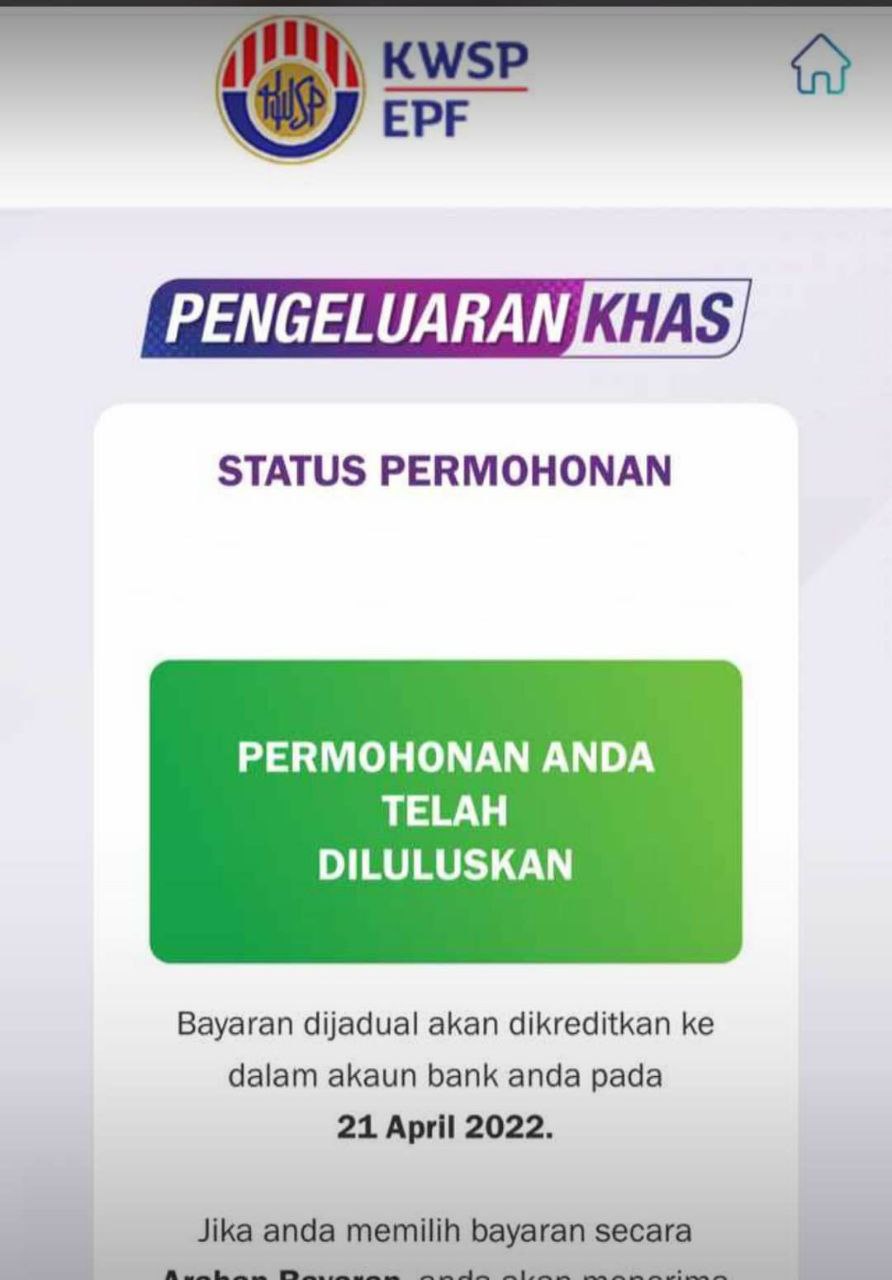 Semakan Status Permohonan Diluluskan Mulai Dipapar Mulai 16 April