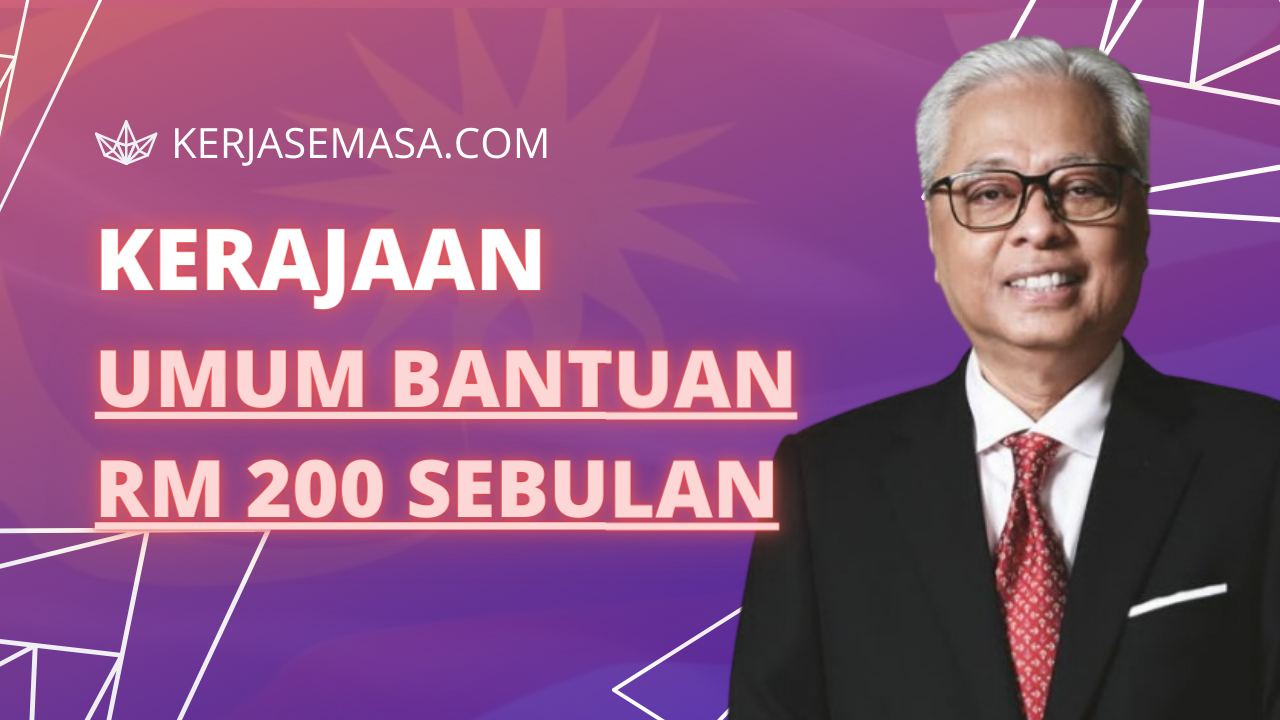 Bantuan Kewangan RM 200 Sebulan