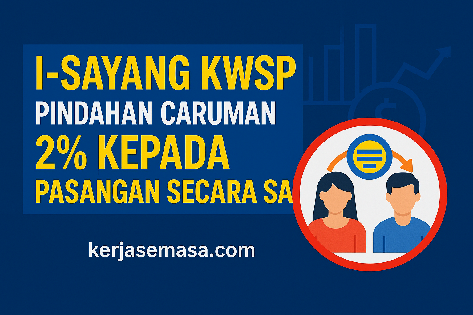 i-Sayang KWSP: Pemindahan Caruman 2% Kepada Pasangan Secara Sah – Ini Syarat & Cara Daftar